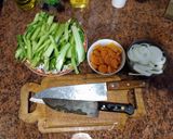 Foto del paso 1 de la receta: Pencas de acelga en escabeche