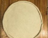 Hình bước làm 2 của món Pizza bằng nồi chiên không dầu