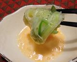 A picture of step 5 of Use Up Lots of Green Onions! Soup Shabu-Suki.