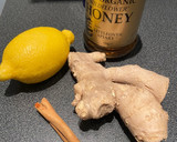 A picture of step 1 of Fresh ginger and cinnamon tea.
