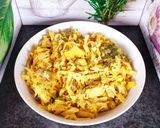 Une image de l'étape 7 de Tagliatelles fraîches maison au poulet champignons crème fraîche 😋.