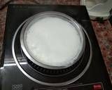 A picture of step 1 of Manohara Sondesh.