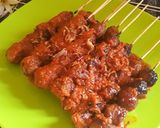 Foto langkah ke 3 dari resep Bakso Bakar kuah saos kacang.