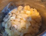 Une image de l'étape 2 de Compote banane ananas.