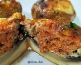 Foto del paso 7 de la receta Champiñones rellenos de sobrasada en airfryer