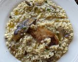 A picture of step 4 of Porcini Mushroom Risotto.