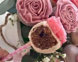 Foto del paso 8 de la receta: Cake pops en forma de rosa para San Valentín