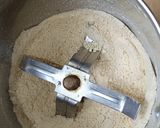 A picture of step 1 of Roasted Gram Coconut Chutney.
