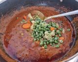 A picture of step 6 of Restaurant style Vegetable Korma (no onion-garlic).