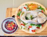 Hình bước làm 2 của món Canh chua măng cá hú