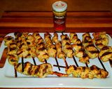 A picture of step 7 of Mike's Chicken Yakatori & Chilled Asian Ginger Slaw.