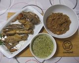 Sült Pulyka 🍗, Zsemlemártás 🍞, Sóska Főzelék 🥬 recept fázis 4 fotója