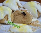 Tejbegríz gombóc 🥛🥚🥛🍊🫐(aszalt vörös áfonyával) recept fázis 7 fotója