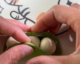 A picture of step 9 of Pea-Shaped Steamed Buns(豆荚馒头）.