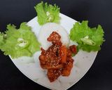 A picture of step 10 of Dak Galbi.