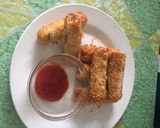 A picture of step 3 of Ham and Cheese Rolls Bread.