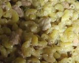 A picture of step 2 of Tikka Macaroni!.