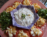 Foto del paso 2 de la receta: Ensalada de tomates con salsa de mozzarella de búfala