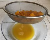 Foto del paso 11 de la receta: Cheesecake de Mango Ataulfo, cubierto con coulis de mango con un toque de ron blanco
