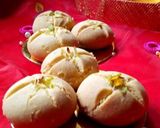 A picture of step 4 of Soft nankhatai.