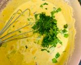 A picture of step 2 of Vegetable besan chilla.