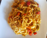 Foto del paso 4 de la receta: Tallarines con salteado de morrones