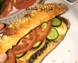 صورة لخطوة 6 من وصفة سندويش الحلوم اللذيذ 😋