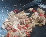 Foto langkah ke 3 dari resep Tumis Buncis Toge Baso.