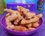 Foto langkah ke 7 dari resep Gurame dan jamur krispi (full tips no amis no bau lumpur).