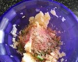 A picture of step 1 of Dragon chilli pakoda.