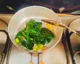 A picture of step 2 of GREEN AMARANTH BHAJI / Tandadalja ni Bhaji.