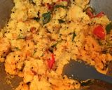 A picture of step 7 of Rawa Upma.