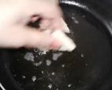 A picture of step 1 of Bread ka meetha.
