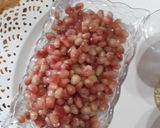 A picture of step 1 of Pomegranate juice.