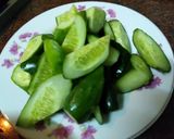 蕈菇燴雙瓜的食譜步驟1照片