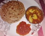 आलू पराठा (Aloo Paratha recipe in Hindi) रेसिपी चरण 2 फोटो