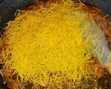 Foto del paso 9 de la receta: Fideos guisados con alcachofas, espárragos y chirlas