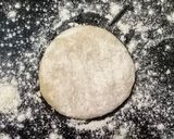 A picture of step 2 of Pudina Lachha Paratha.