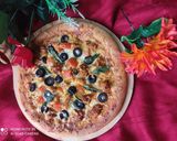 A picture of step 9 of Fajita pizza. 🇲🇽🇲🇽🇲🇽 🍕🍕.