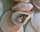 صورة لخطوة 11 من وصفة عجينه قطايف بدون سميد 🥟