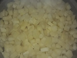 Tortilla de papas con queso