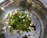 A picture of step 2 of Barbati dal pakoda.