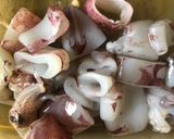 Foto langkah ke 1 dari resep Jamur kancing vs Sotong saos tiram.