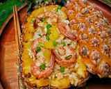 Foto langkah ke 6 dari resep Nasi Goreng Udang Nanas.