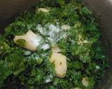 Aloo palak ki bhujiya recipe step 2 photo