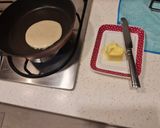 Foto langkah ke 5 dari resep Sourdough pancake.