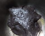 A picture of step 5 of Eggless Soft And Chewy Choco Brownie Cookies(Brookies)Without Oven.