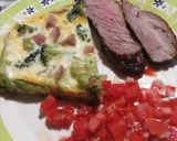 Foto del paso 5 de la receta: Frittata de brócoli + chorizo (asado)