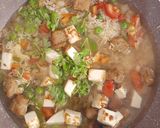 A picture of step 6 of Veg pulao.