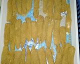 A picture of step 4 of Fish fingers.